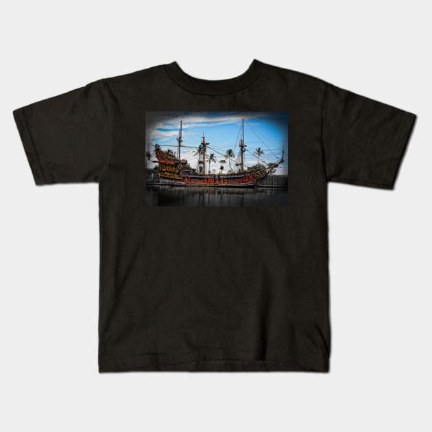 The Black Pearl Kids T-Shirt by randymir